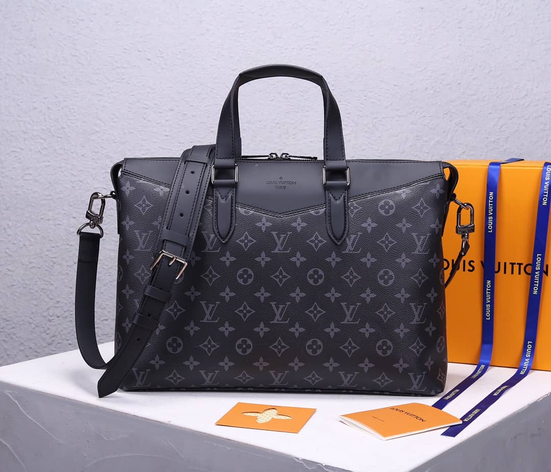 L0vis Vvtt0n Monogram Eclipse Briefcase Explorer Business Bag Replica M40566