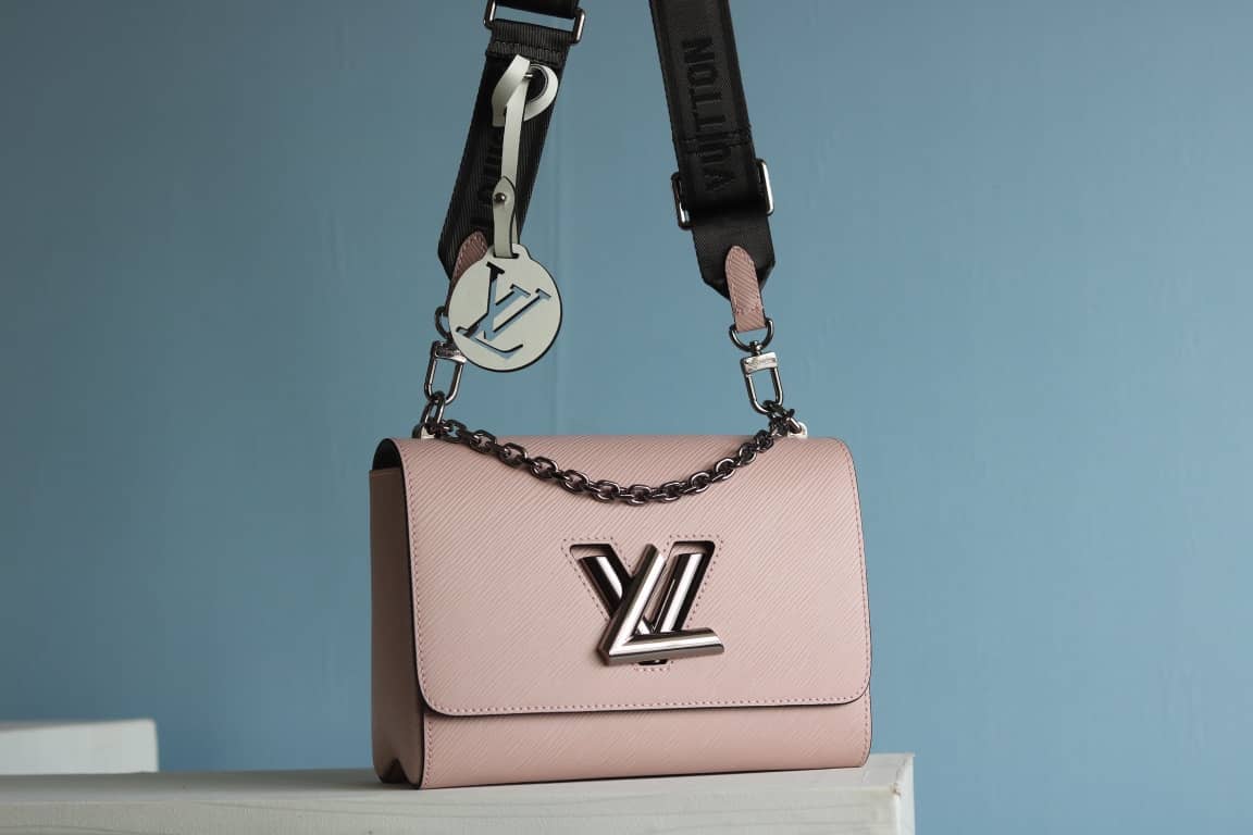 L0vis Vvtt0n Textured Epi Leather Twist Series Bag
