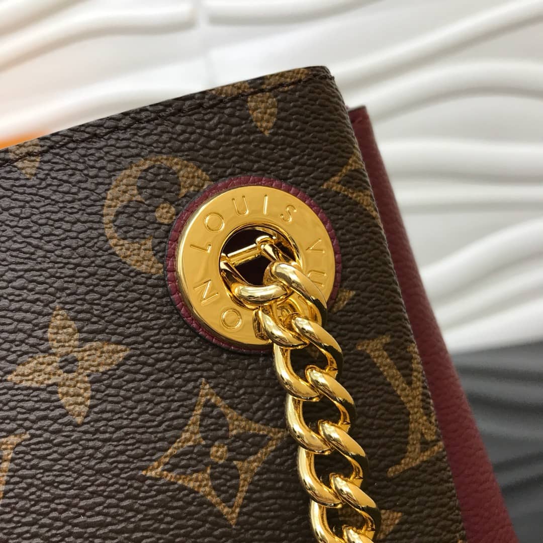 L0vis Vvtt0n Surene MM Monogram Chain Shoulder Bag Replica Purple M43772