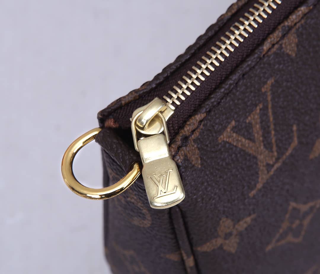 L0vis Vvtt0n Replica Pochette Accessoires Canvas Brown M40712