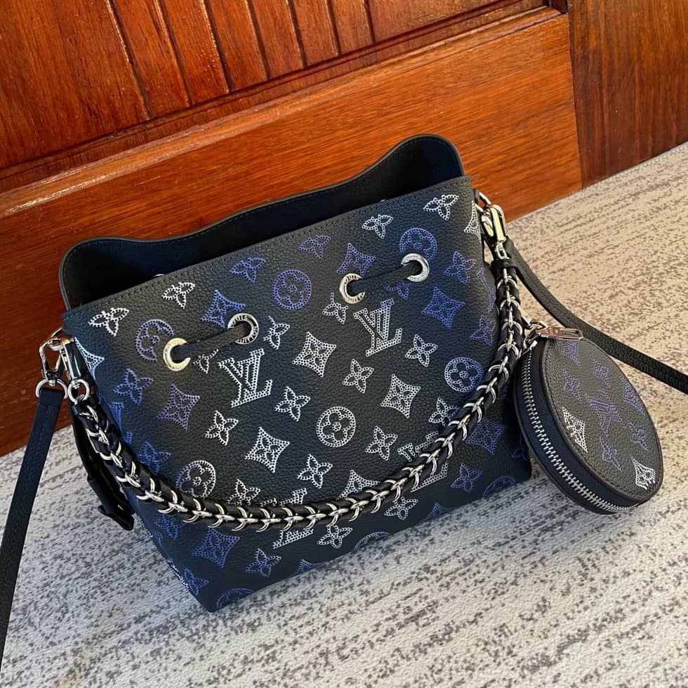 L0vis Vvtt0n Bella Mahina Blue M59552 Replica Bucket Bag