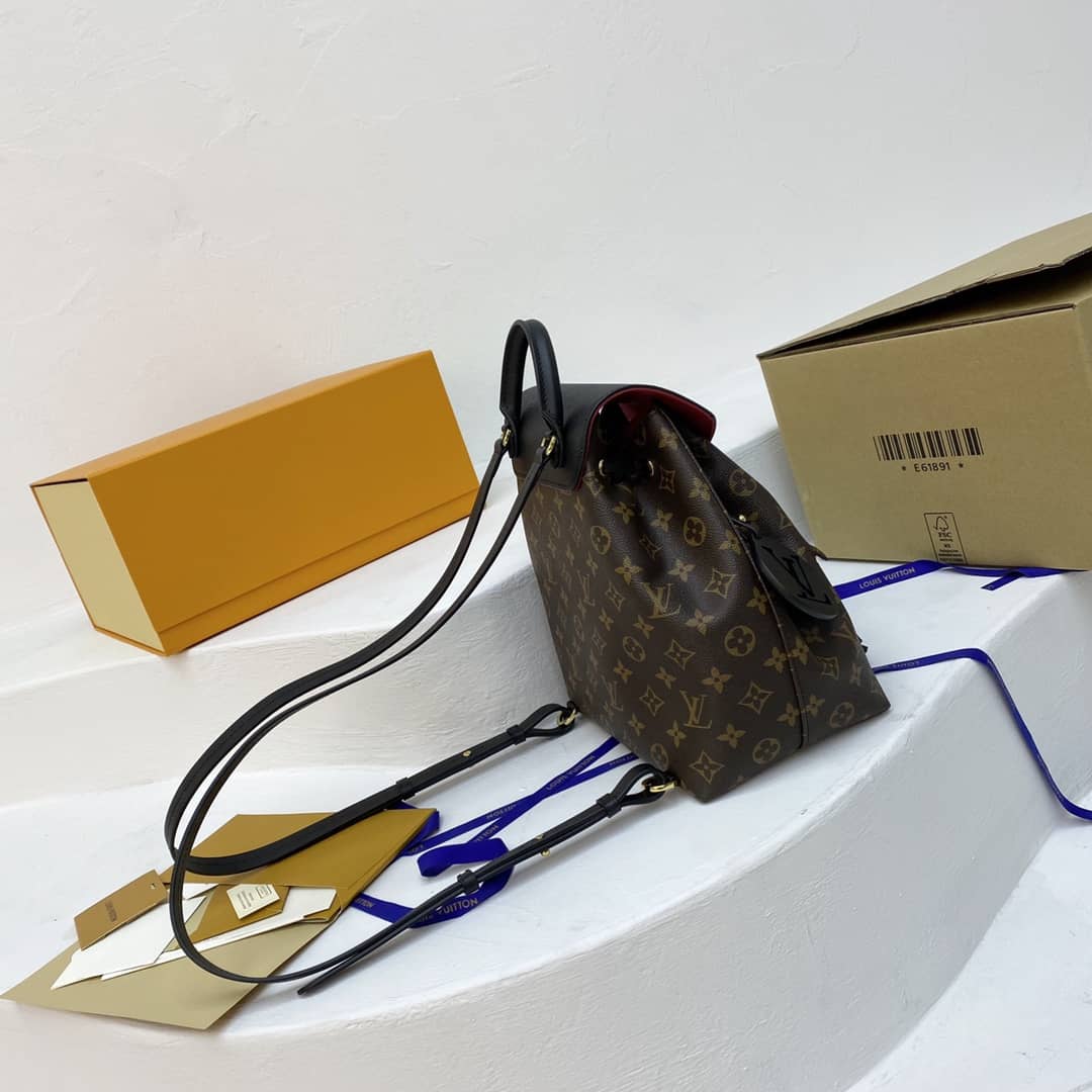 L0vis Vvtt0n Monogram Canvas Montsouris BB Replica Bag M45516 Black
