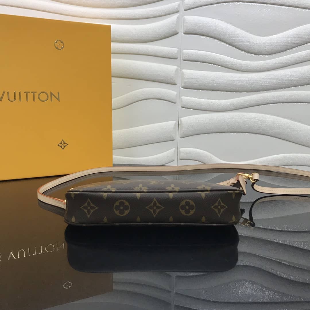 L0vis Vvtt0n Replica Pochette Accessoires Canvas Brown M40712