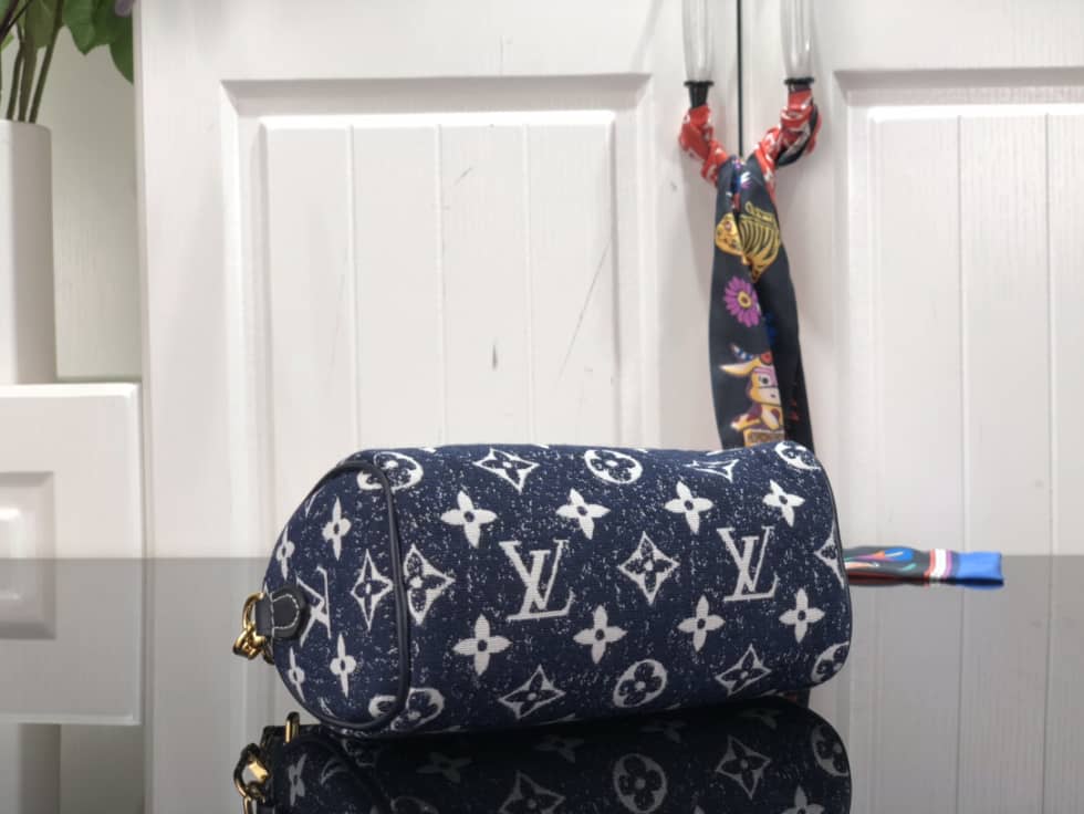 L0vis Vvtt0n Crossbody Dupe Nano Speedy Denim Leather M81168