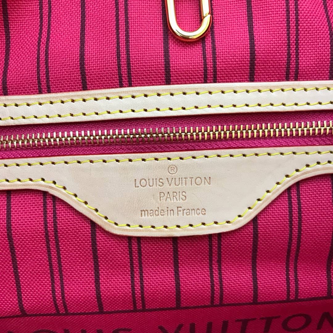 L0vis Vvtt0n Monogram Neverfull MM Bag Replica Pink M40995