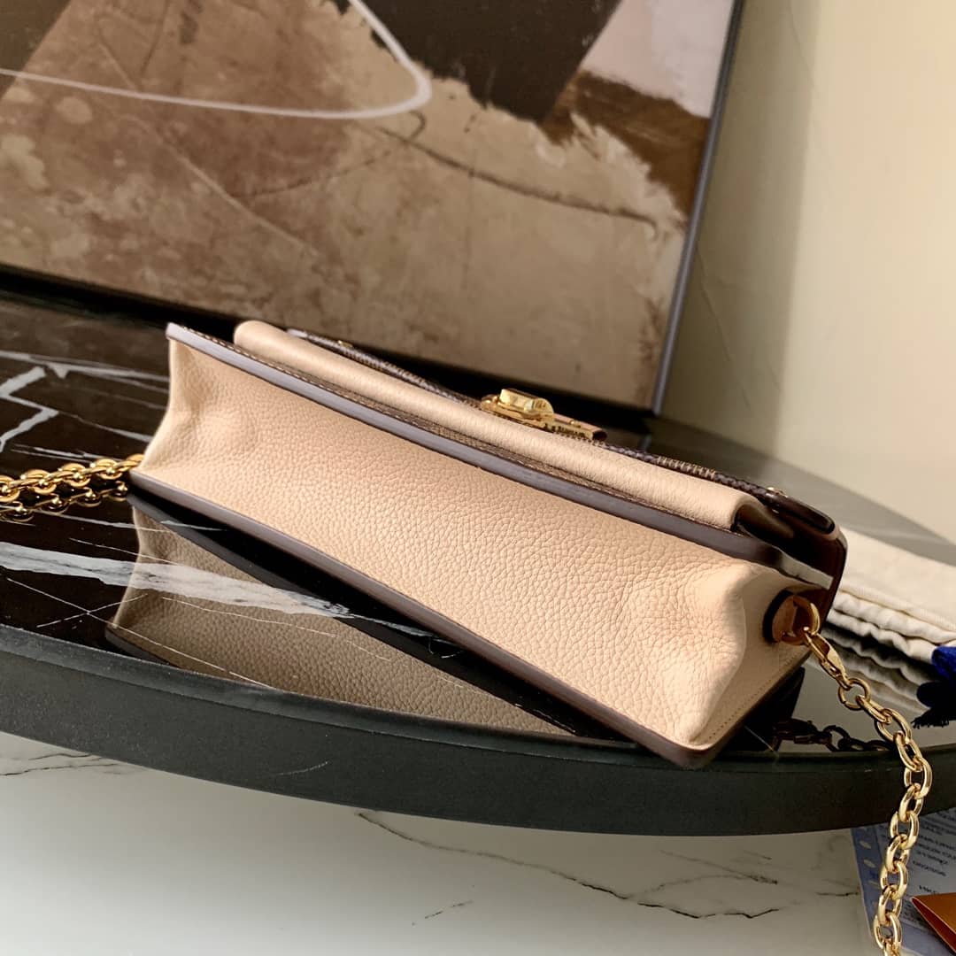 Best Replica L0vis Vvtt0n Vavin Chain Wallet Damier Ebene Replica Bag N60237(ColaReps)