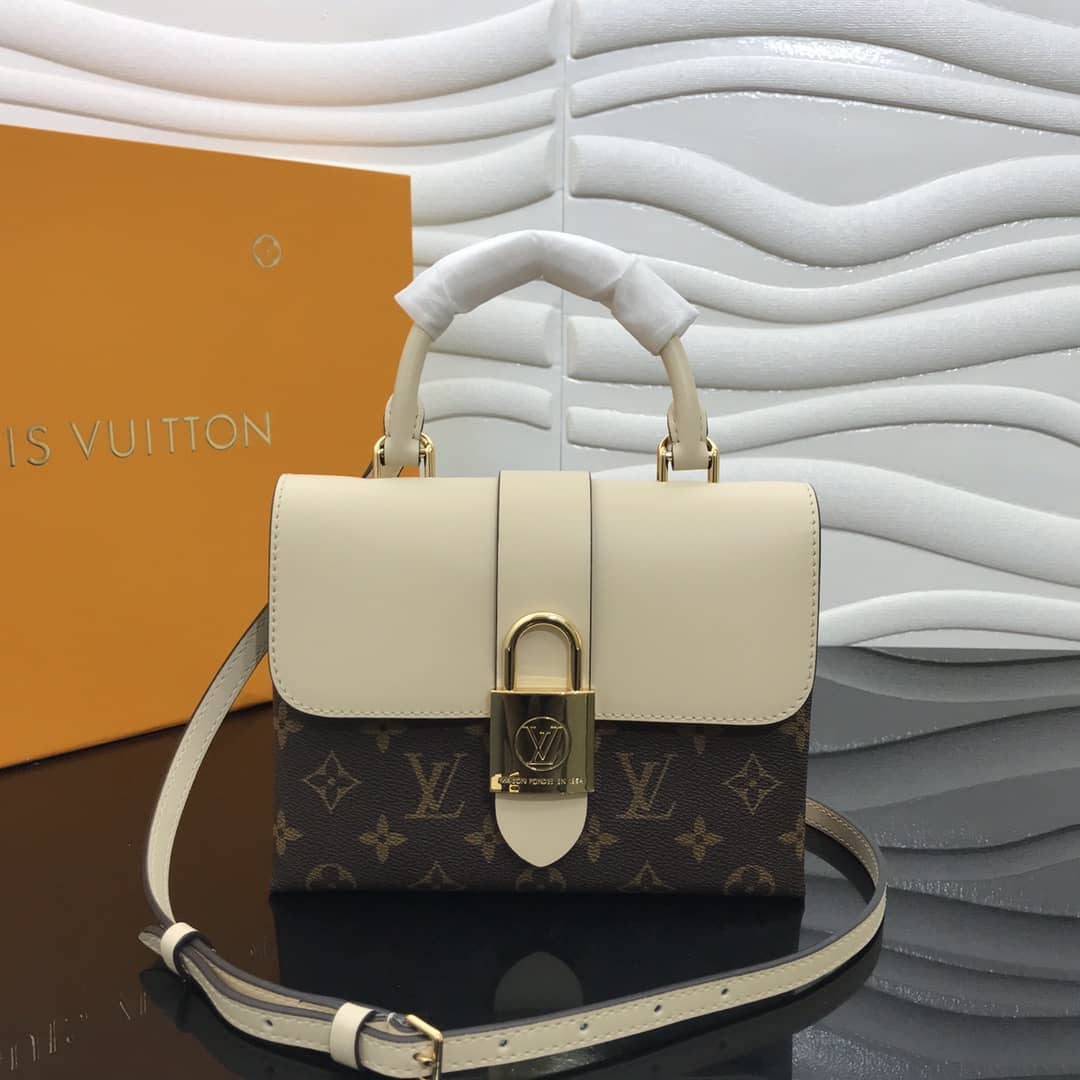 L0vis Vvtt0n Locky BB Replica Crossbody Handbag Beige M44321