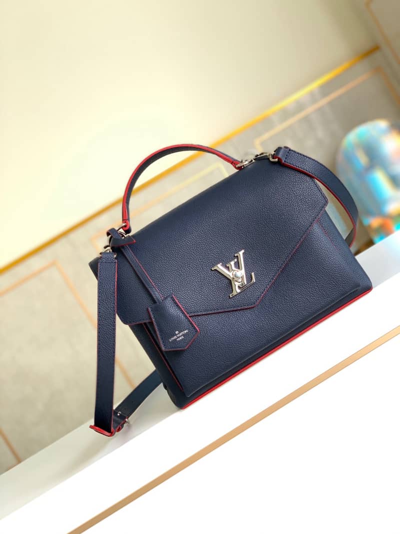 L0vis Vvtt0n Mylockme Medium Leather Crossbody Bag Replica M53197