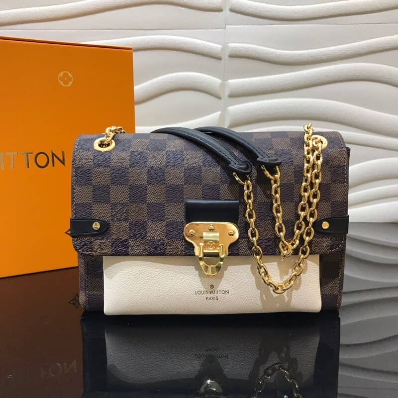 L0vis Vvtt0n Vavin PM Damier Ebene Replica Shoulder Bag White N40113