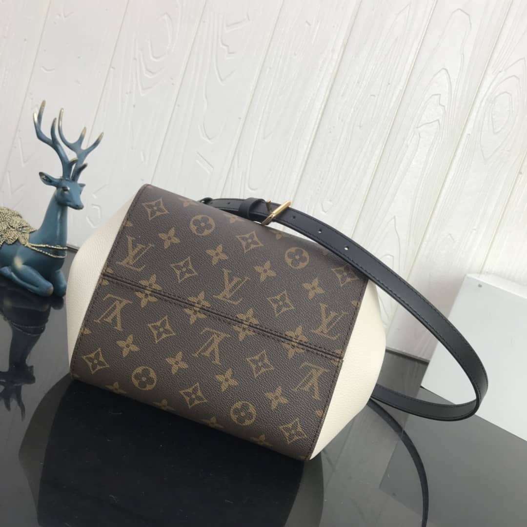 L0vis Vvtt0n Monogram Canvas Fold PM Tote Replica Red M45389