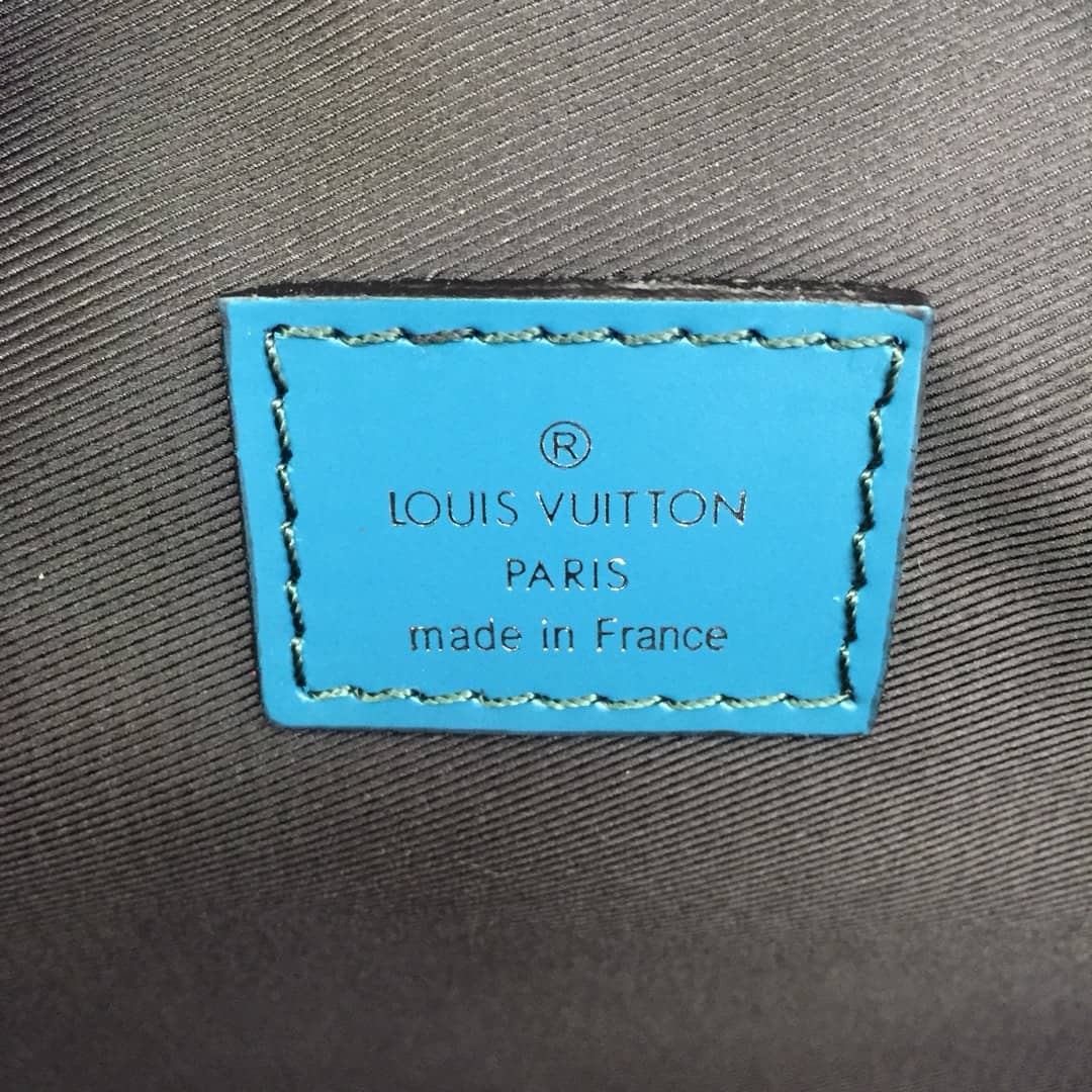 L0vis Vvtt0n Damier Graphite Canvas Replica  Bumbag Black Blue M51464
