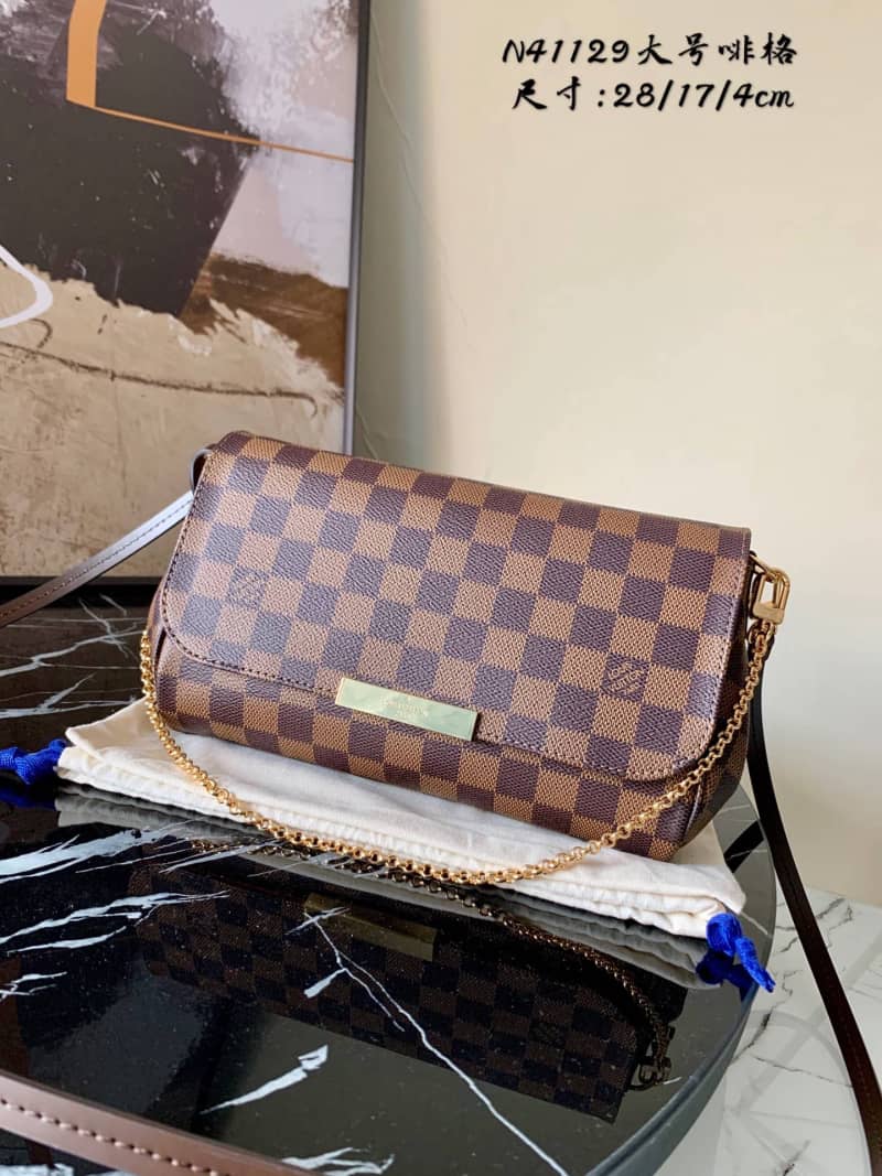 L0vis Vvtt0n Damier Favorite PM Replica Shoulder Bag N41276