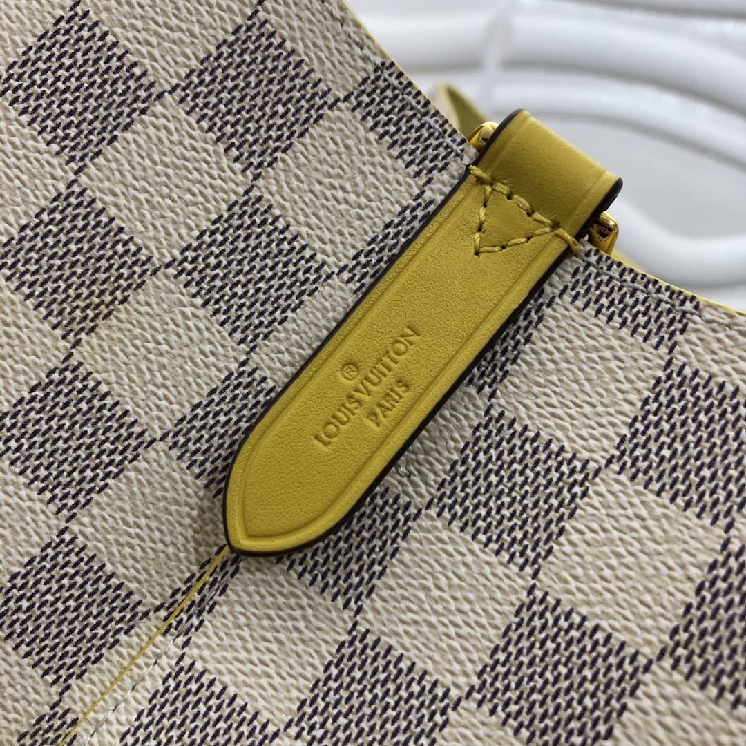 L0vis Vvtt0n Neonoe Replica Bucket Bag Beige Yellow M44020