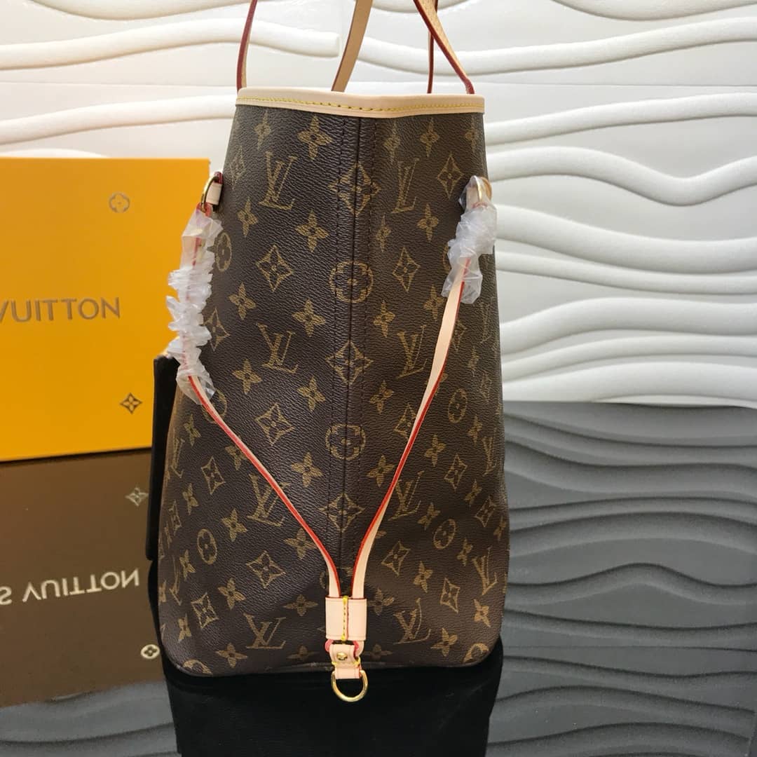L0vis Vvtt0n Neverfull Dupe Monogram GM Shoulder Bag Replica Pink M40990