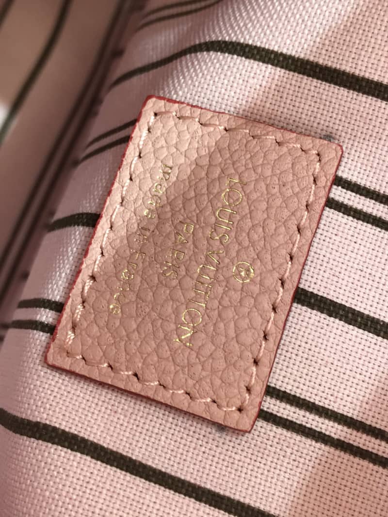 L0vis Vvtt0n Pochette Metis Braided Monogram Empreinte Replica Pink M43942