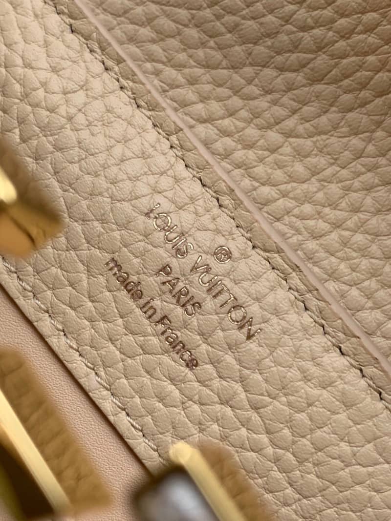 L0vis Vvtt0n Capucines Mini Replica Bag Apricot M55921