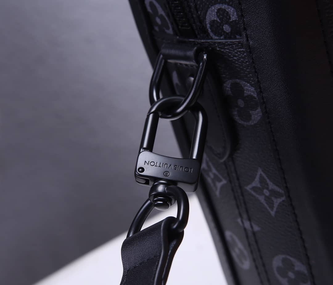 L0vis Vvtt0n Monogram Soft Trunk Replica Briefcase Laptop Bag Black M44952