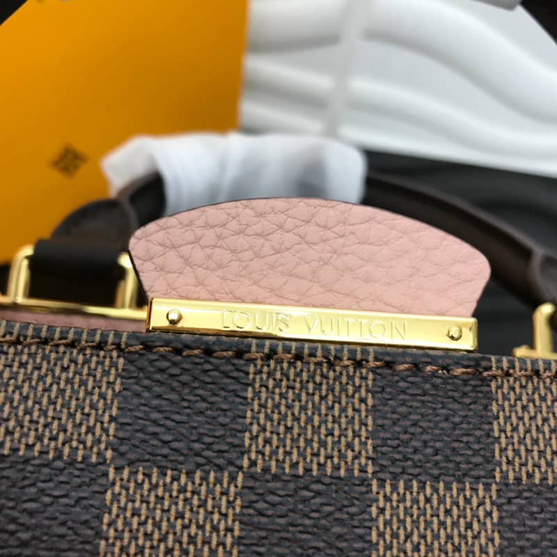 L0vis Vvtt0n Damier Ebene Canvas Brittany Bag Replica Pink M41674