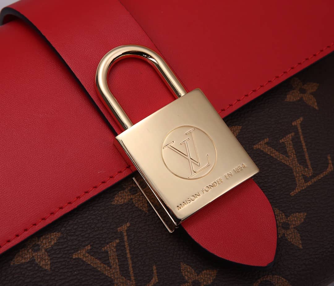 L0vis Vvtt0n Locky BB 2way Replica Shoulder Bag Red M44141