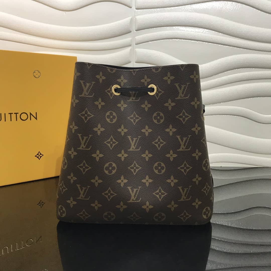 L0vis Vvtt0n Neonoe Monogram Canvas Noir Replica Shoulder Bag M44020