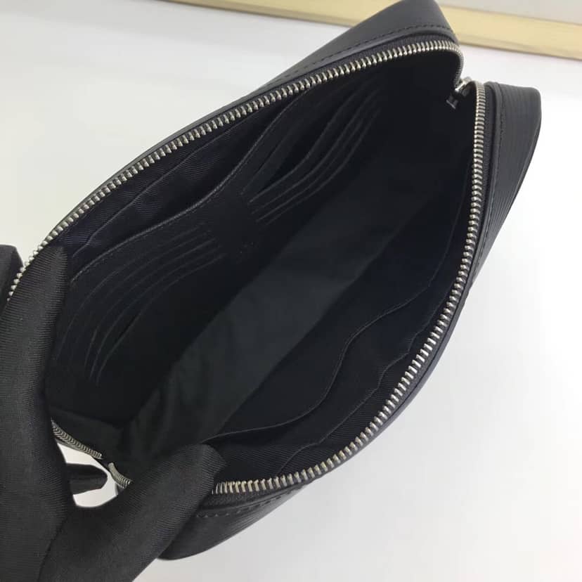 L0vis Vvtt0n Kasai Clutch Epi Leather Replica Black M51726