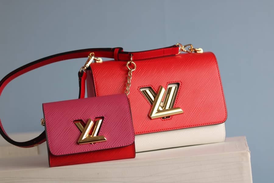 L0vis Vvtt0n Epi Leather Twist Series Bag 2pcs/set