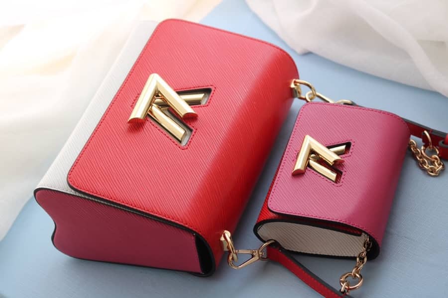 L0vis Vvtt0n Epi Leather Twist Series Bag 2pcs/set
