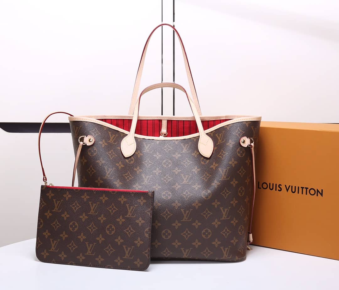 L0vis Vvtt0n Monogram Neverfull MM Bag Replica Red M40995