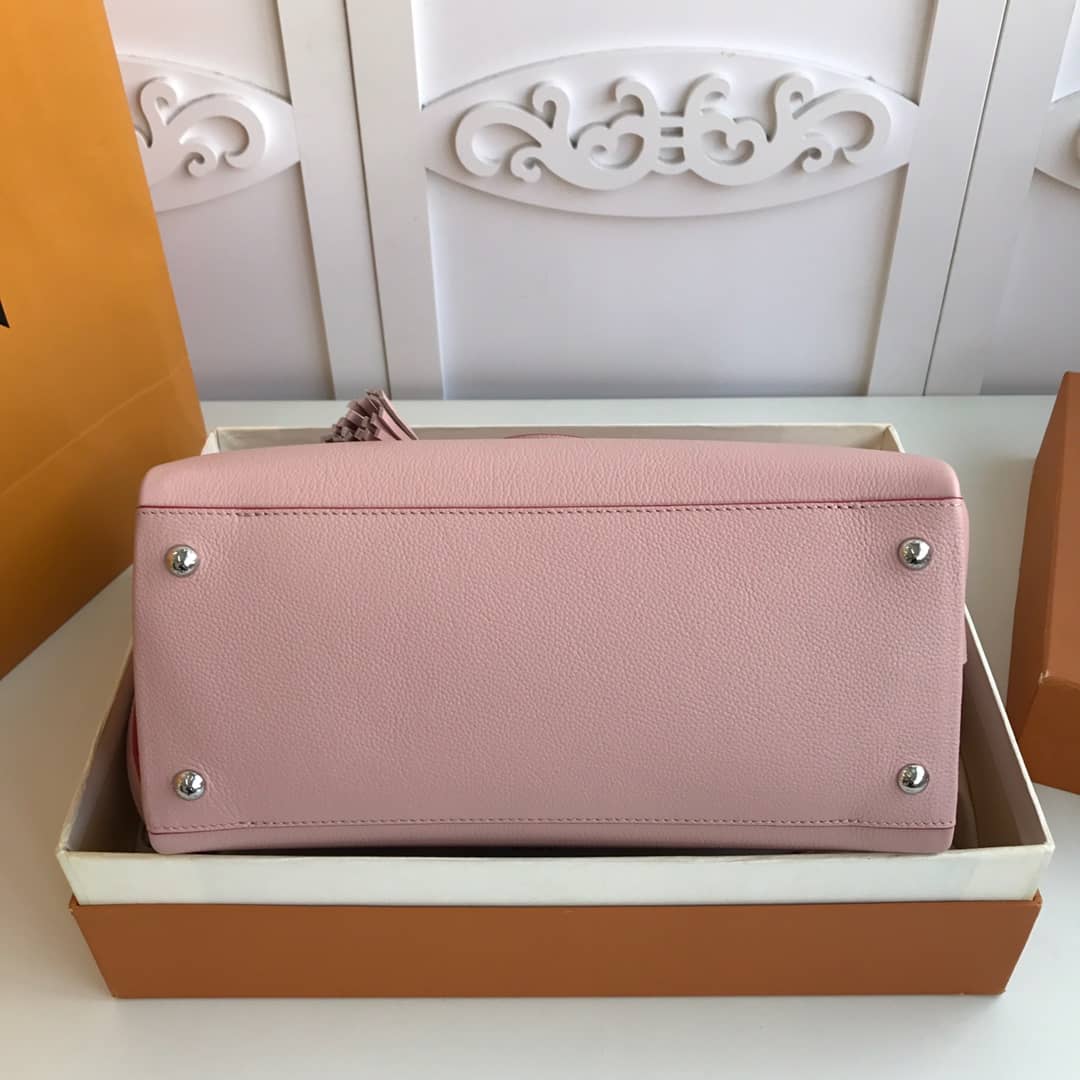 L0vis Vvtt0n Lockmeto Tote Leather Tote Replica Pink M54569