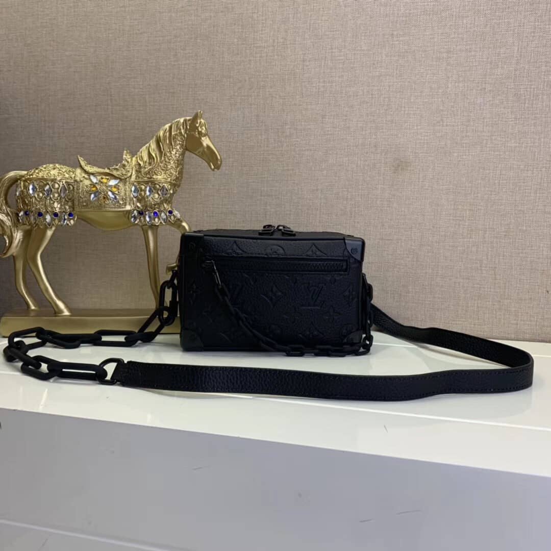 L0vis Vvtt0n Monogram Taurillon Mini Soft Trunk Replica Bag M55702
