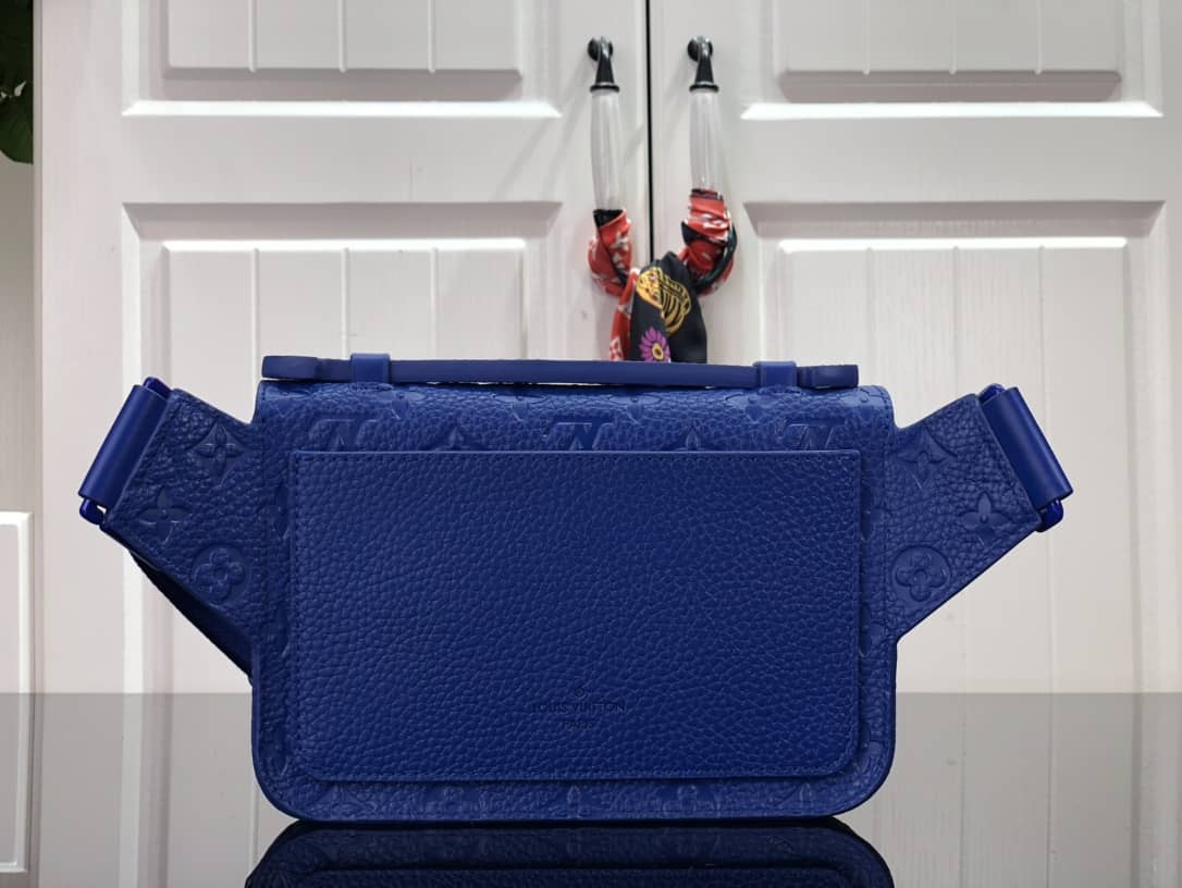 L0vis Vvtt0n S Lock Sling Crossbody Bag Replica Blue M58487