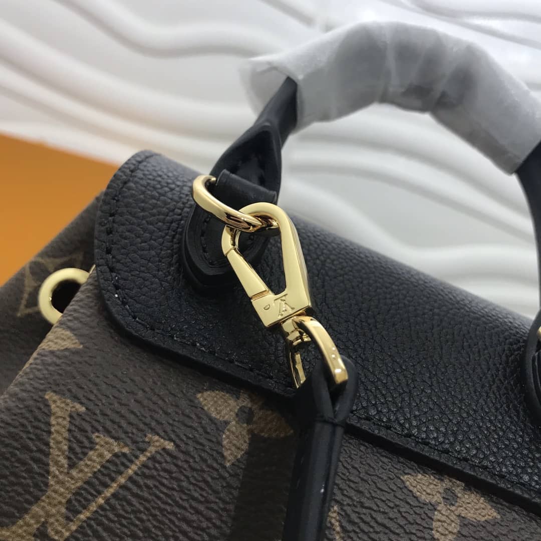 L0vis Vvtt0n Montsouris BB Monogram Replica Backpack Black M45502