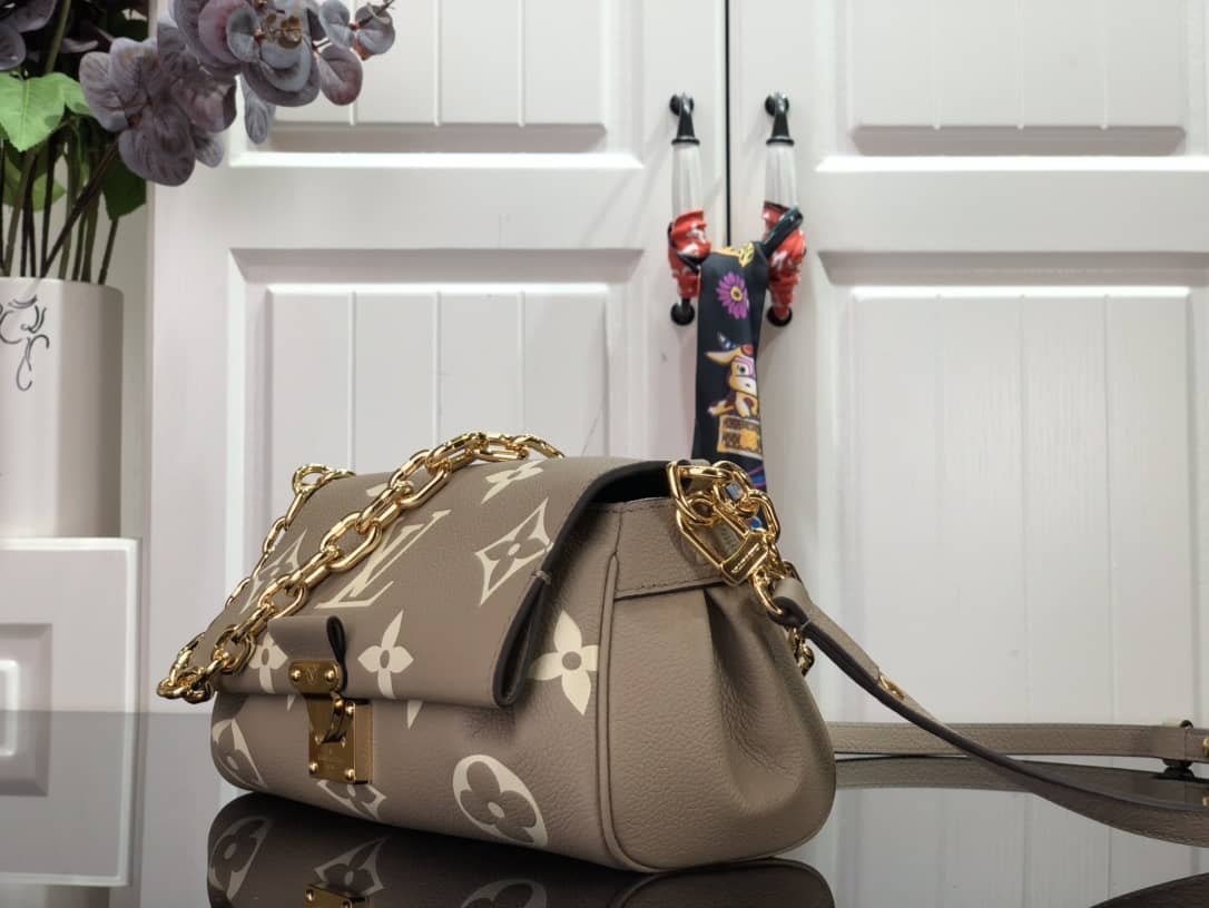L0vis Vvtt0n Favorite Monogram Empreinte Leather Replica Shoulder Bag Gray M45813