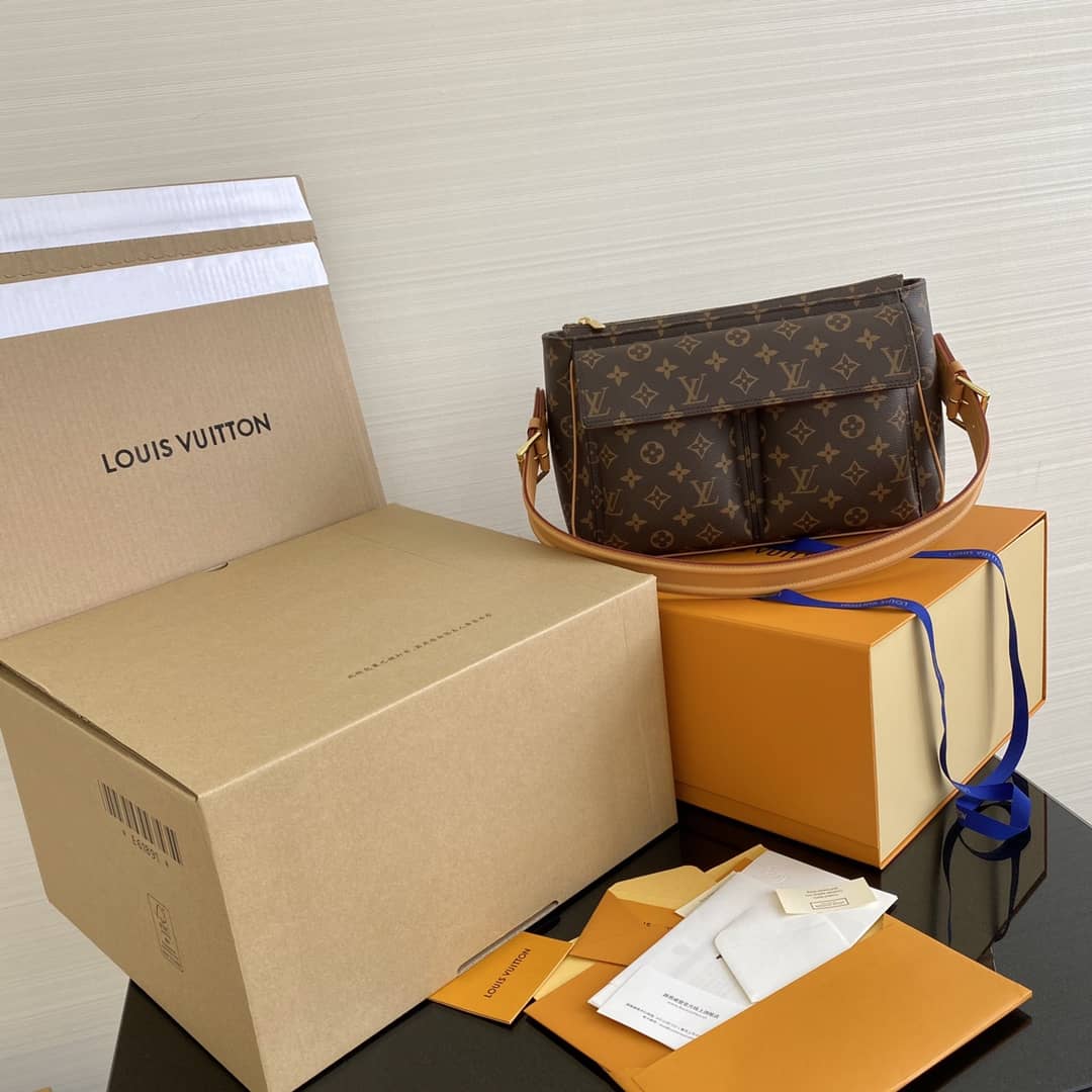 L0vis Vvtt0n Viva Cite GM Monogram Canvas Replica Shoulder Bag
