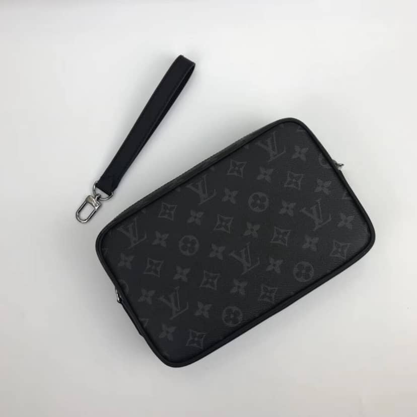 L0vis Vvtt0n PM Monogram Eclipse Trousse Toilette Replica Pouch M43384
