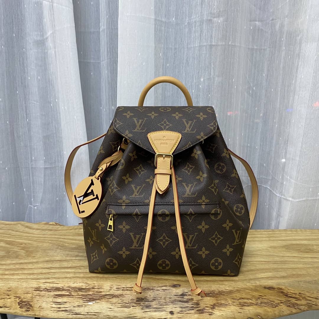 L0vis Vvtt0n Monogram Canvas Montsouris BB Replica Bag M45516 Brown