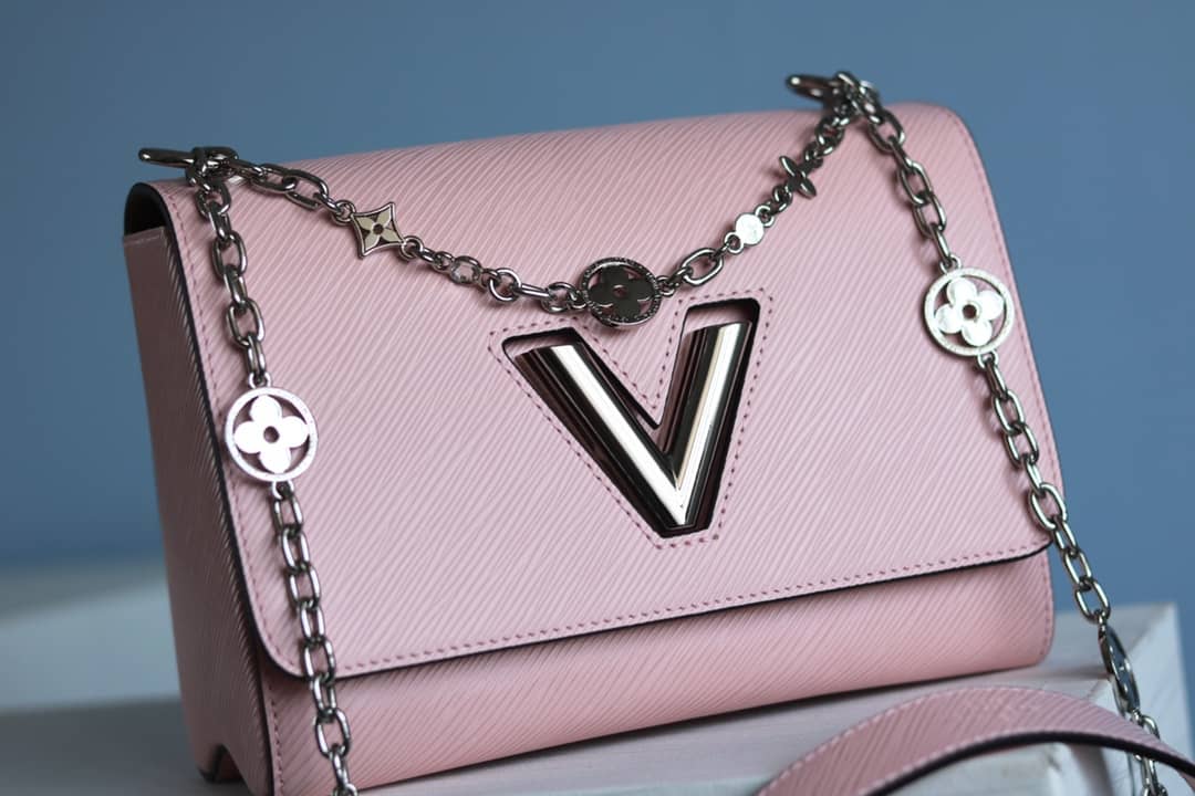 L0vis Vvtt0n Textured Epi Leather Twist Series Bag