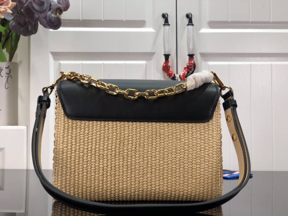 L0vis Vvtt0n Twist MM Raffia Replica Bag M57648