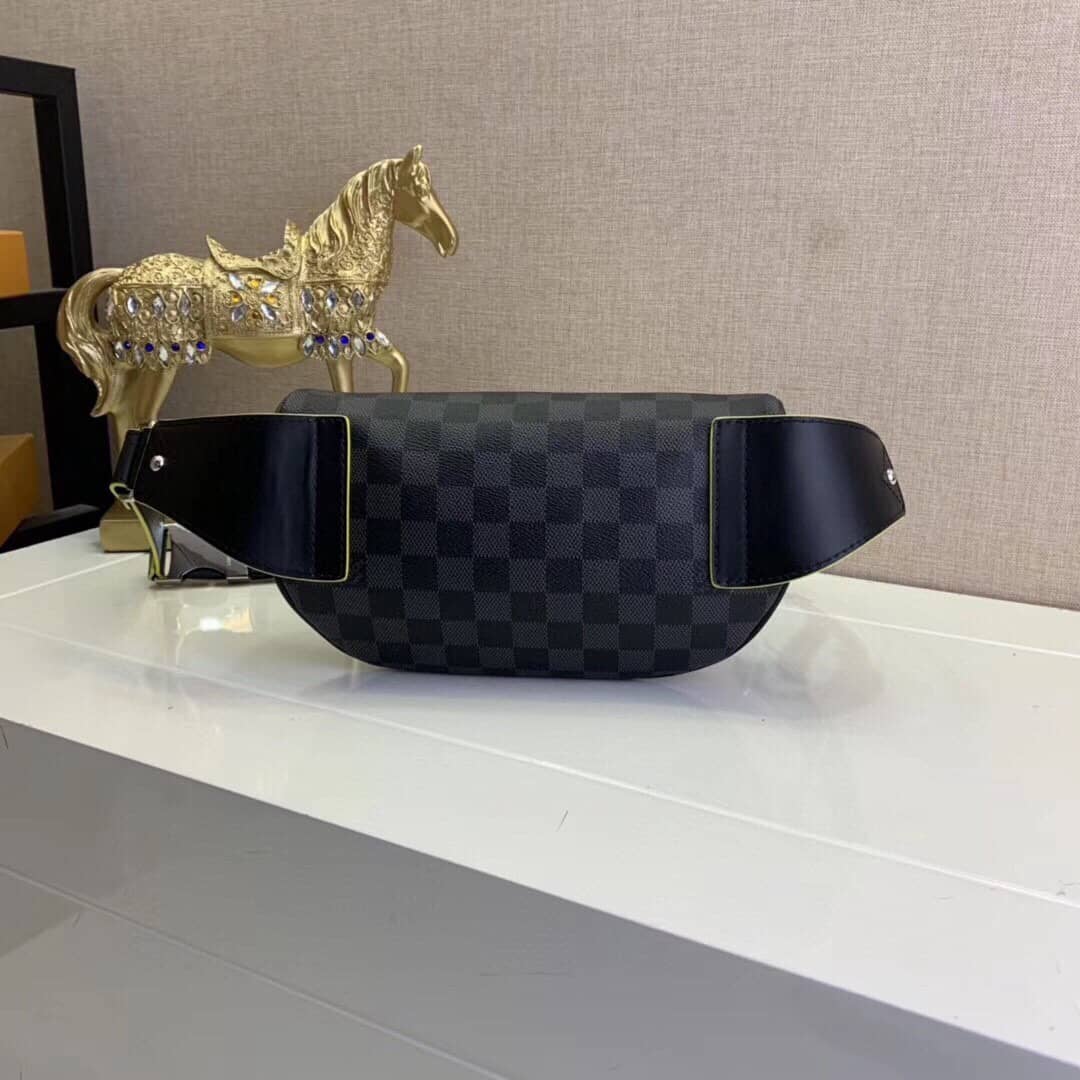 L0vis Vvtt0n Damier Graphite Print Belt Bag Replica N40276