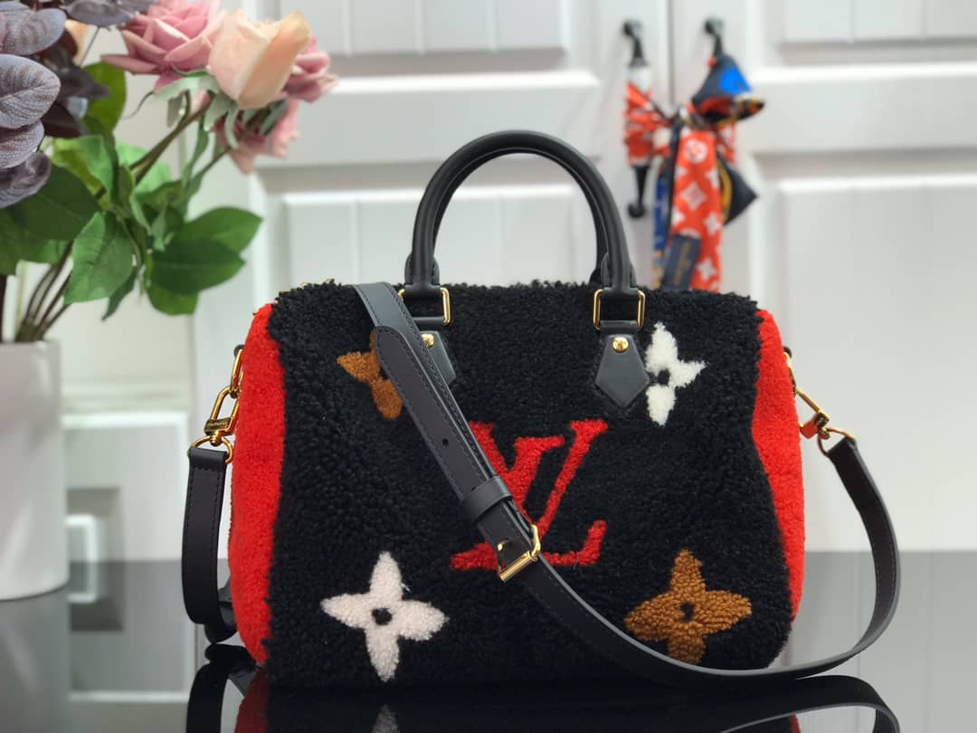 L0vis Vvtt0n Replica Bags Speedy 25 Giant Monogram Teddy M55423