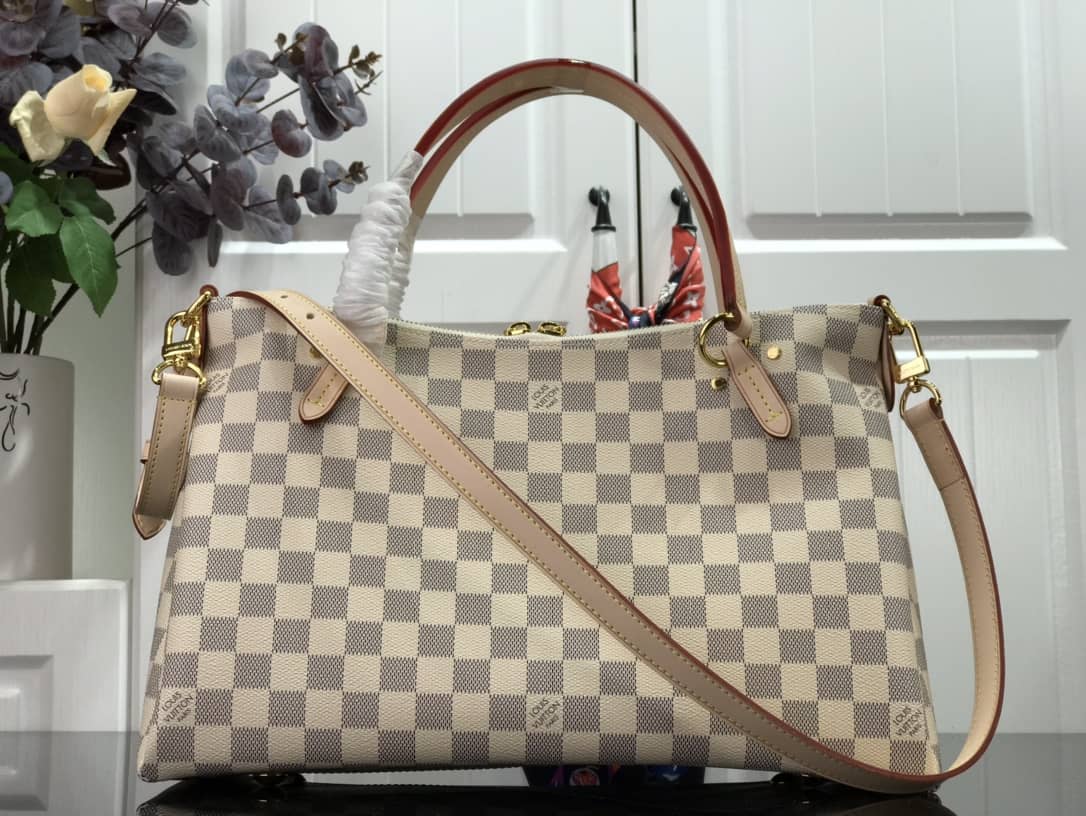 L0vis Vvtt0n Lymington Damier Azur Tote Replica Beige N40022