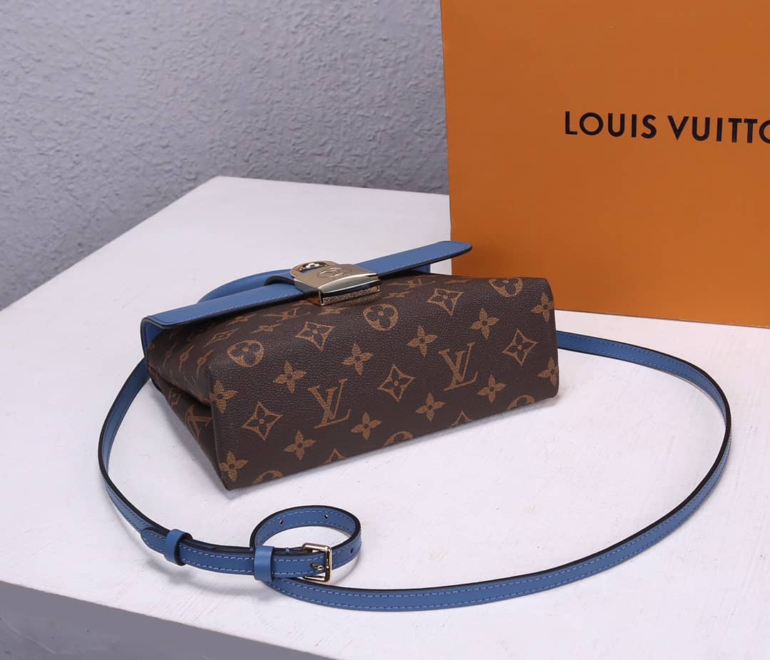 L0vis Vvtt0n Locky BB 2way Replica Shoulder Bag Blue M44141