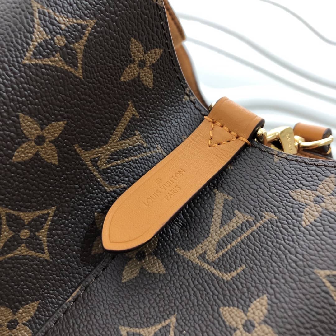 L0vis Vvtt0n Neonoe Replica Bucket Bag Brown Yellow M44020