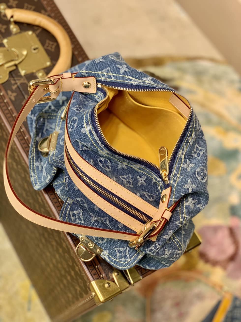 L0vis Vvtt0n Denim Vintage M44464 Replica Shoulder Bag
