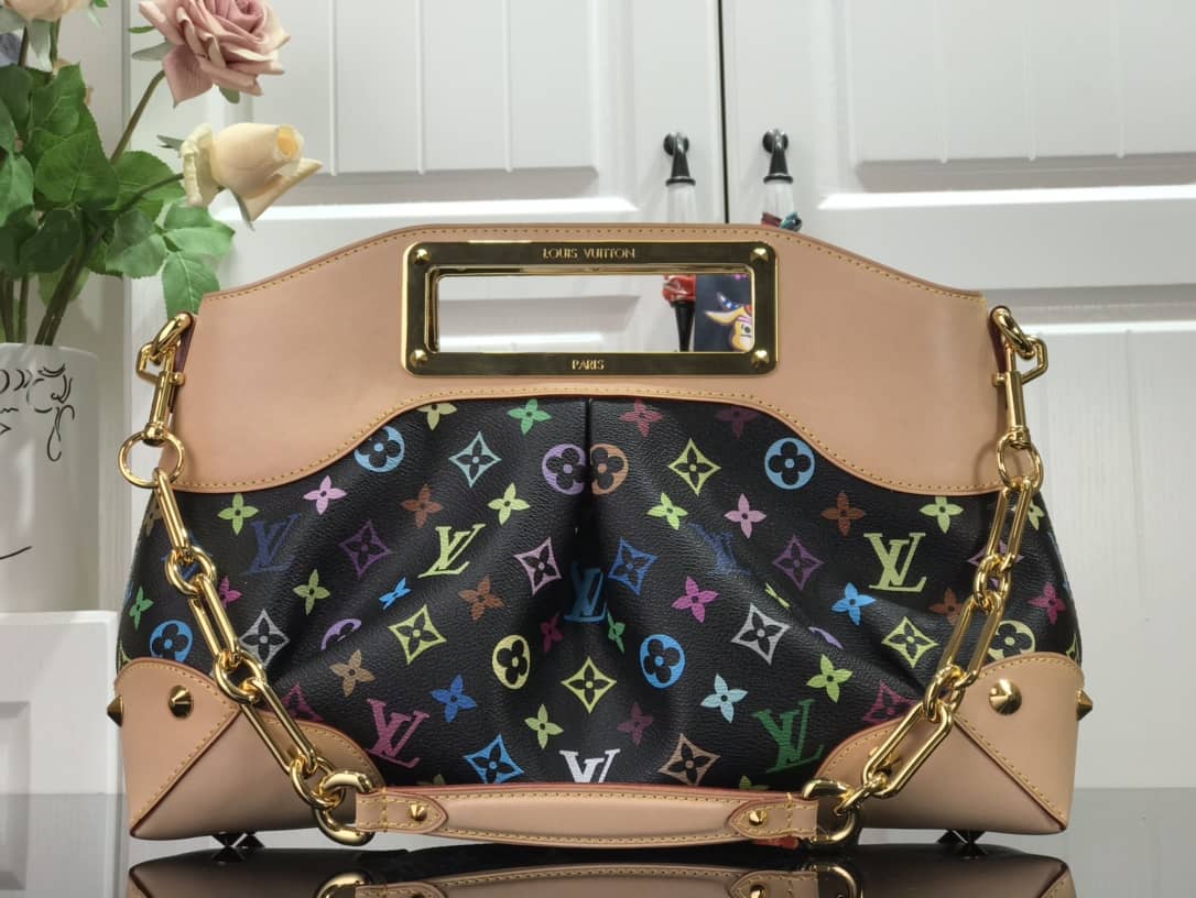 L0vis Vvtt0n Judy MM 2way Monogram Multi-Color Bag Replica Black M40255