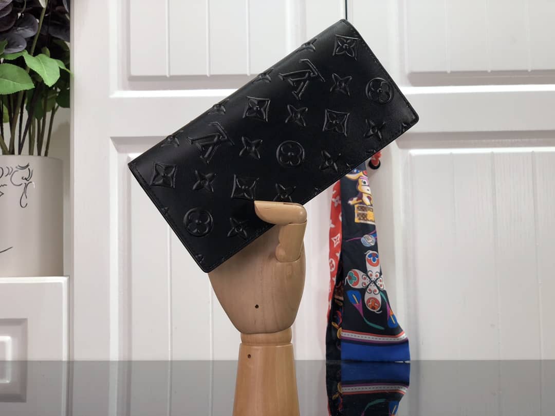 L0vis Vvtt0n Monogram Brazza Wallet Replica Black M80503