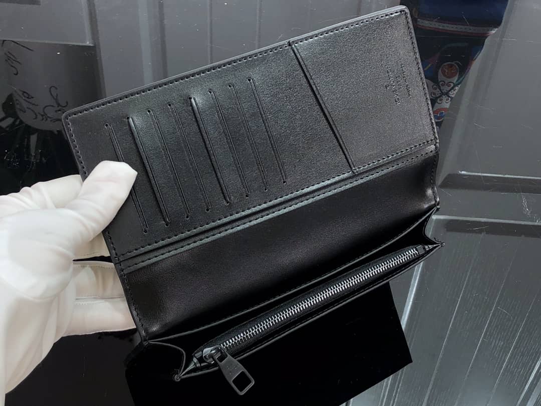 L0vis Vvtt0n Monogram Brazza Wallet Replica Black M80503