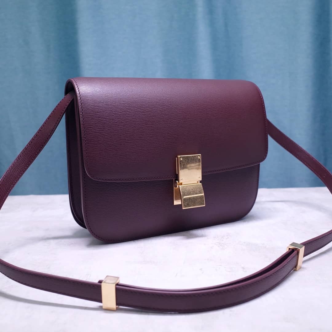 Ce1i*e Box Bag Dupe Teen Classic Box Replica Bag