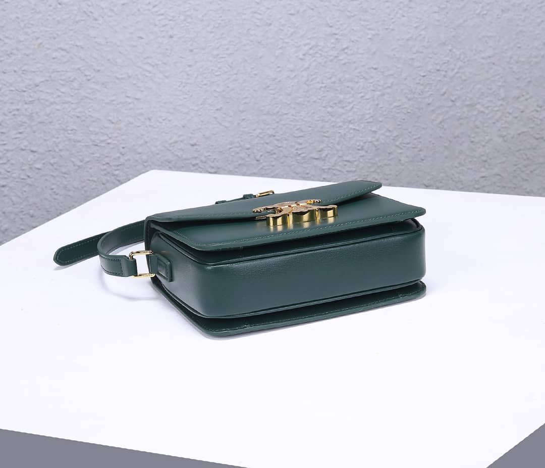 Ce1i*e Bag Dupe Triomphe Micro Luggage 18.5CM Replica Bag