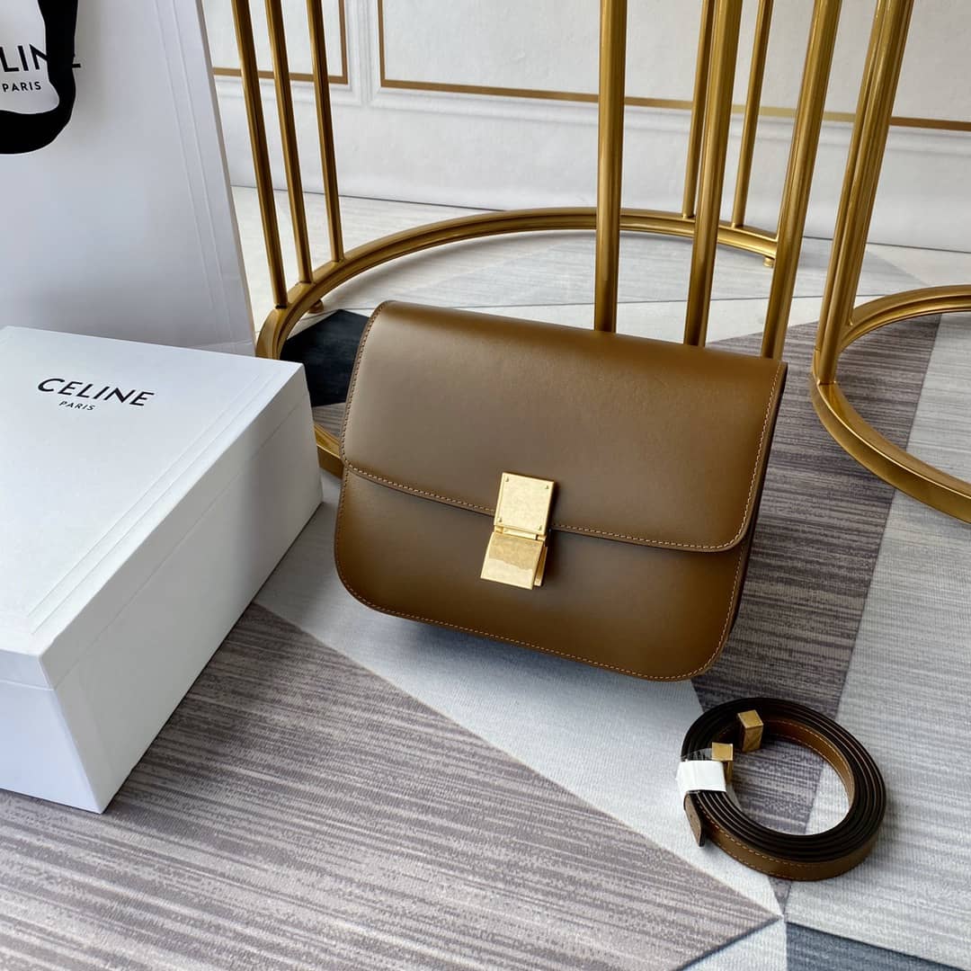 Ce1i*e Box Bag Dupe Teen Classic Box Replica Bag
